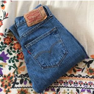 Vintage Levi Blue Jeans 501